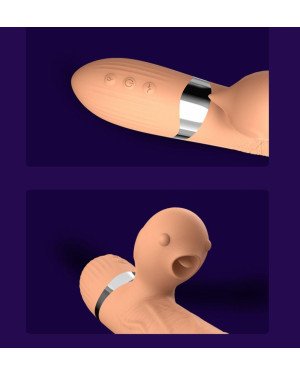 Вібратор - Basia Thtusting Vibrator 2in1