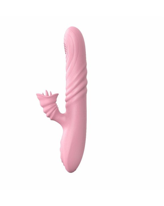 Вібратор - Angelia, USB 3 Functions Of Thrusting, 20 Vibrations Flesh Вібратор - Angelia, USB 3 Functions Of Thrusting, 20 Vibrations Flesh
