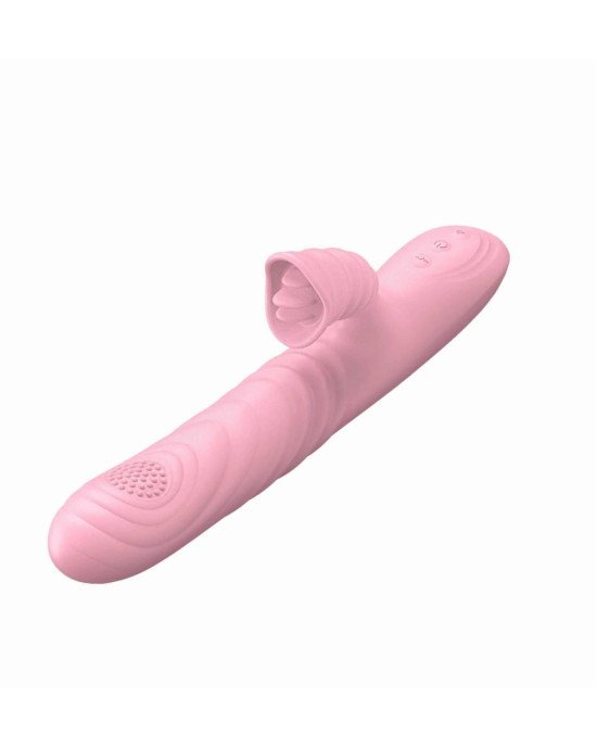 Вібратор - Angelia, USB 3 Functions Of Thrusting, 20 Vibrations Flesh Вібратор - Angelia, USB 3 Functions Of Thrusting, 20 Vibrations Flesh