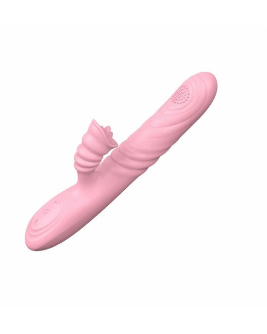 Вібратор - Angelia, USB 3 Functions Of Thrusting, 20 Vibrations Flesh Вібратор - Angelia, USB 3 Functions Of Thrusting, 20 Vibrations Flesh