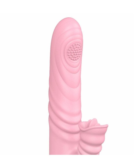 Вібратор - Angelia, USB 3 Functions Of Thrusting, 20 Vibrations Flesh Вібратор - Angelia, USB 3 Functions Of Thrusting, 20 Vibrations Flesh