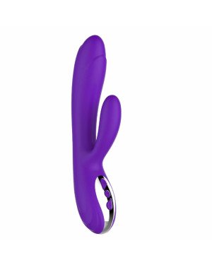 Вібратор - Joker Heating Double Vibrating Massage Stick Purple