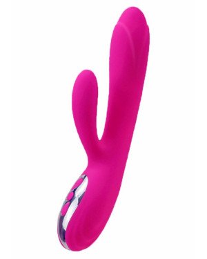 Вібратор - Joker Heating Double Vibrating Massage Stick Pink