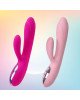 Вібратор - Joker Heating Double Vibrating Massage Stick Pink