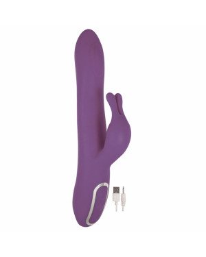 Вібратор - Isabella 5 funkcji USB Purple