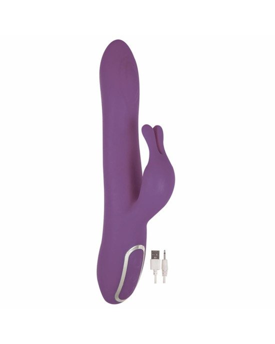 Вібратор - Isabella 5 funkcji USB Purple Вібратор - Isabella 5 funkcji USB Purple