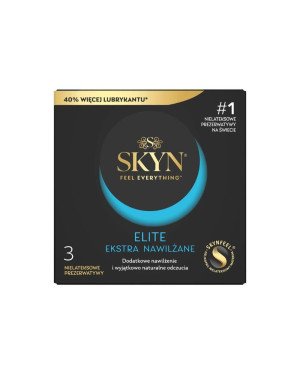 Презервативи - Skyn Elite Extra Lube, 3 шт.