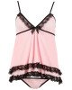 Пеньюар - 2740052 Cottelli Collection Babydoll Pink 2XL Пеньюар - 2740052 Cottelli Collection Babydoll Pink 2XL