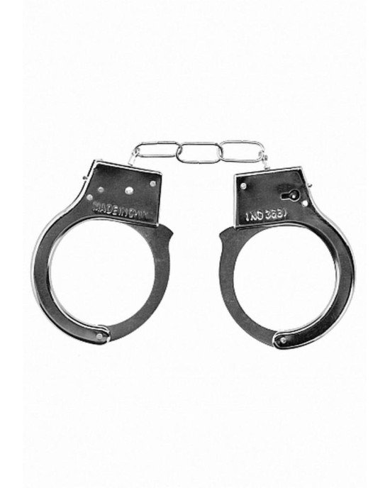 Наручники - Ouch! Beginner's Handcuffs Metal Наручники - Ouch! Beginner's Handcuffs Metal