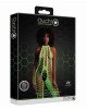 Бодістокінг - Ouch! Bodystocking With Halterneck Green, XS/XL Бодістокінг - Ouch! Bodystocking With Halterneck Green, XS/XL