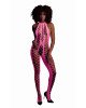 Бодістокінг - Ouch! Bodystocking With Halterneck Pink, XS/XL Бодістокінг - Ouch! Bodystocking With Halterneck Pink, XS/XL