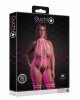 Бодістокінг - Ouch! Bodystocking With Halterneck Pink, XL/4XL Бодістокінг - Ouch! Bodystocking With Halterneck Pink, XL/4XL
