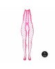 Бодістокінг - Ouch! Bodystocking With Halterneck Pink, XL/4XL Бодістокінг - Ouch! Bodystocking With Halterneck Pink, XL/4XL