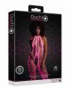 Бодістокінг - Ouch! Bodystocking With Halterneck Pink, XS/XL Бодістокінг - Ouch! Bodystocking With Halterneck Pink, XS/XL