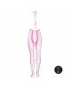 Бодістокінг - Ouch! Bodystocking With Halterneck Pink, XS/XL Бодістокінг - Ouch! Bodystocking With Halterneck Pink, XS/XL