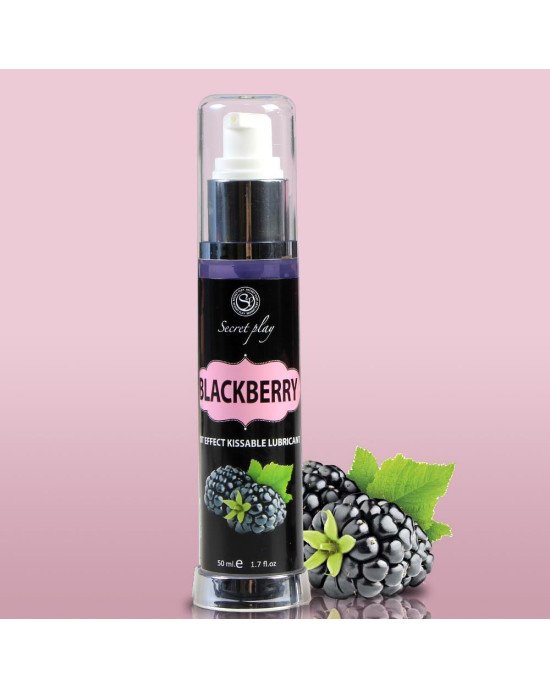 Лубрикант з зігріваючим ефектом - Secret Play Blackberry Hot Effect Lube, 50 мл Лубрикант з зігріваючим ефектом - Secret Play Blackberry Hot Effect Lube, 50 мл
