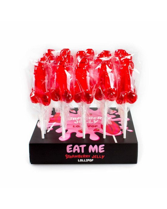 Цукерка - Strawberry Penis Lollipop Цукерка - Strawberry Penis Lollipop