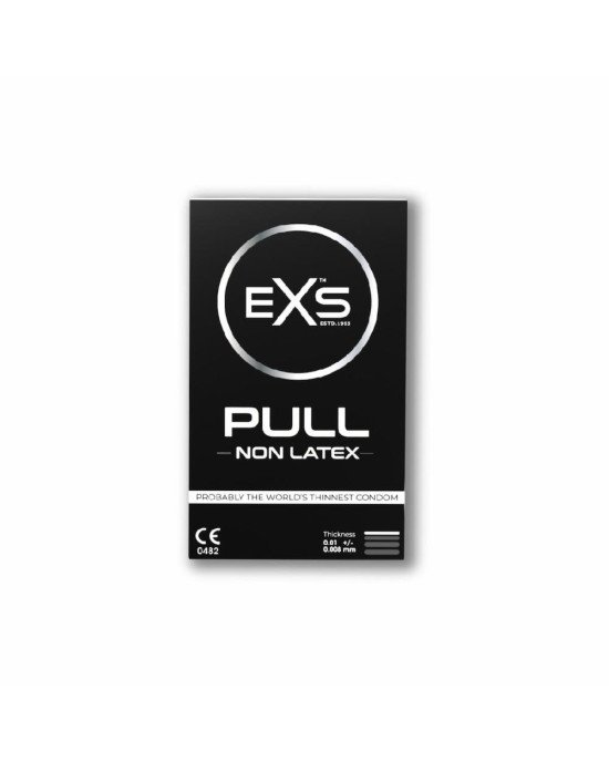Презервативи - EXS Pull Non-Latex, 3 шт. Презервативи - EXS Pull Non-Latex, 3 шт.