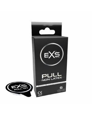 Презервативи - EXS Pull Non-Latex, 6 шт.
