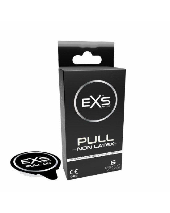 Презервативи - EXS Pull Non-Latex, 6 шт. Презервативи - EXS Pull Non-Latex, 6 шт.