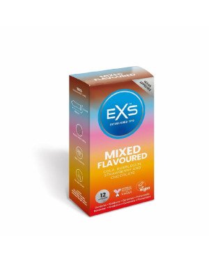 Презервативи - EXS Mix Flavoured, 12 шт.