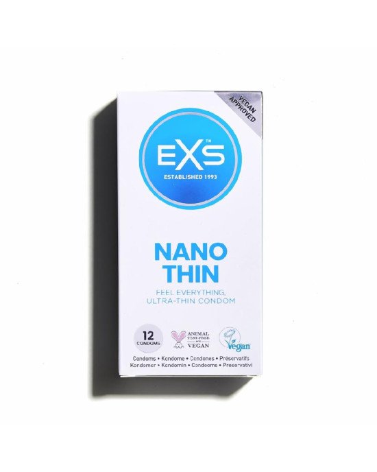 Презервативи - EXS Nano Thin, 12 шт. Презервативи - EXS Nano Thin, 12 шт.