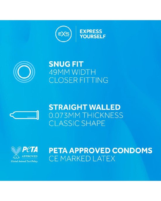 Презервативи - EXS Snug Fit, 48 шт.