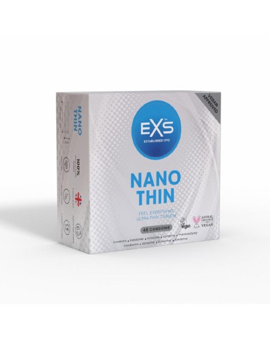 Презервативи - EXS Nano Thin, 48 шт. Презервативи - EXS Nano Thin, 48 шт.