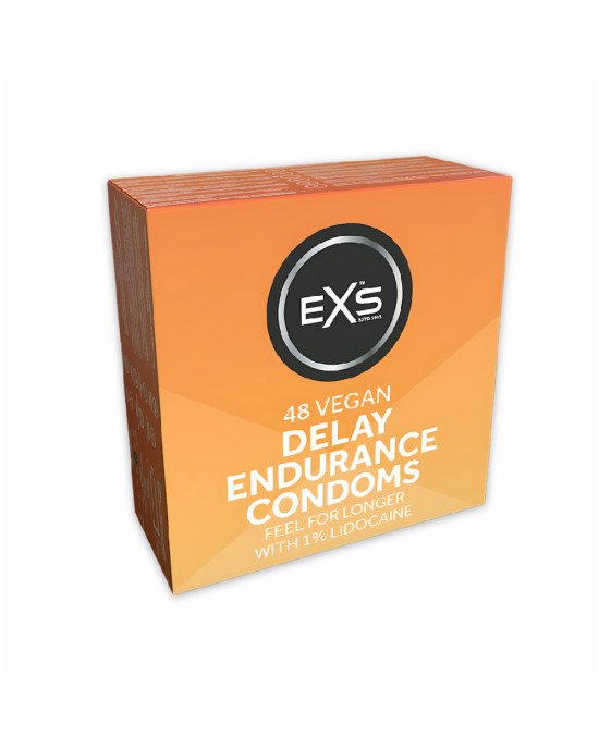 Презервативи - EXS Delay, 48 шт. Презервативи - EXS Delay, 48 шт.