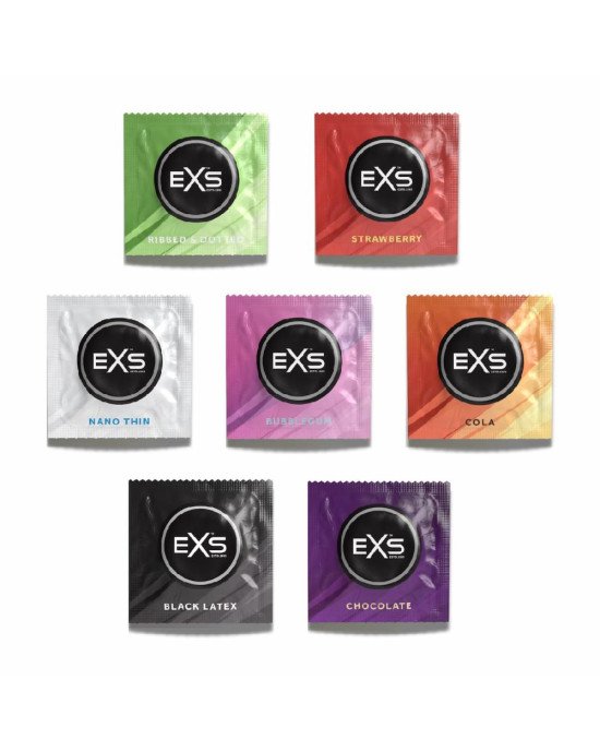 Презервативи - EXS Variety Pack 1, 48 шт.