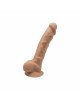 Фалоімітатор - SilexD Model 1 Dildo 7'' Caramel Фалоімітатор - SilexD Model 1 Dildo 7'' Caramel