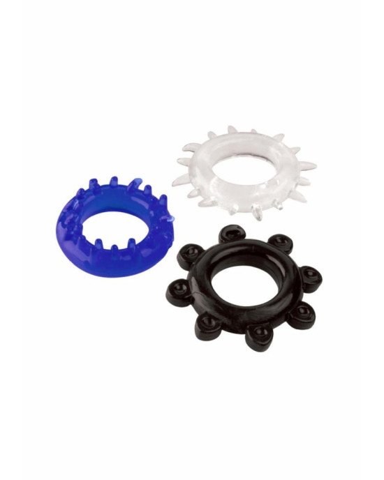 Набір ерекційних кілець - C-Ring Set Color