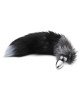Alive Black&White Fox Tail M Alive Black&White Fox Tail M
