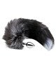 Alive Black&White Fox Tail M Alive Black&White Fox Tail M