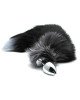 Alive Black&White Fox Tail M Alive Black&White Fox Tail M