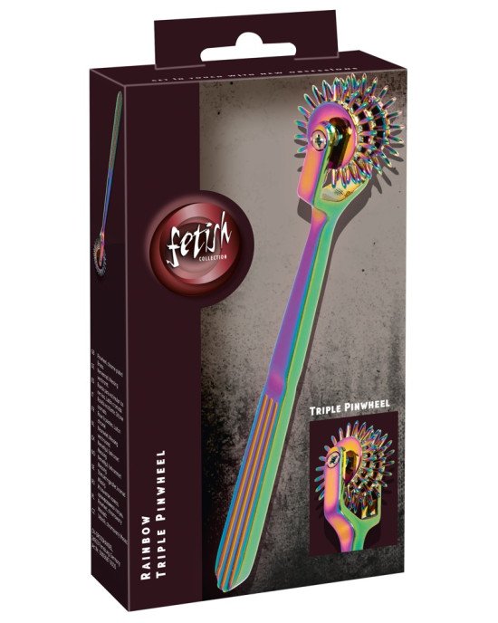 Rainbow Triple Pinwheel Rainbow Triple Pinwheel