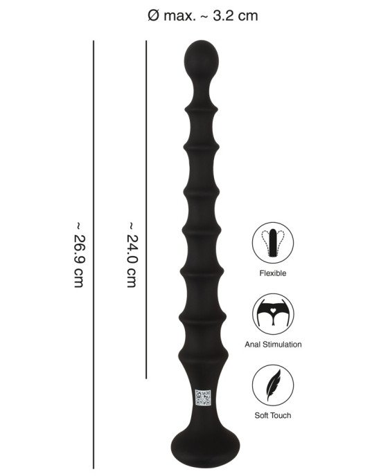 Anal Beads Black Anal Beads Black