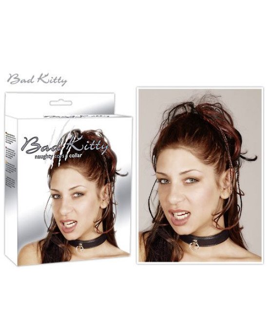 Нашийник - 2490404 Bad Kitty Bondage Collar Black Нашийник - 2490404 Bad Kitty Bondage Collar Black