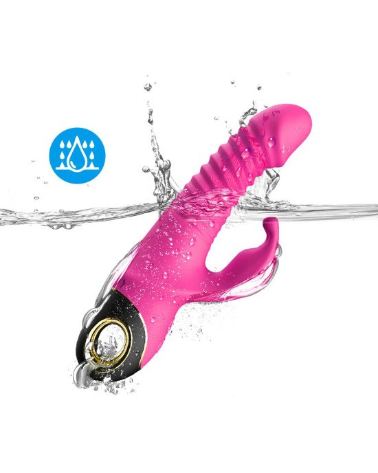 Вібратор - Thrusting Vibrator Zing Pink