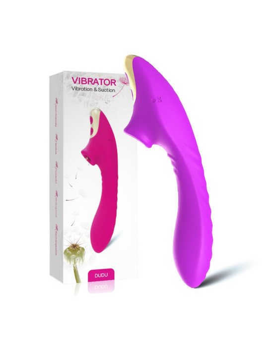 Вібратор - DuDu Vibrator Purple Вібратор - DuDu Vibrator Purple