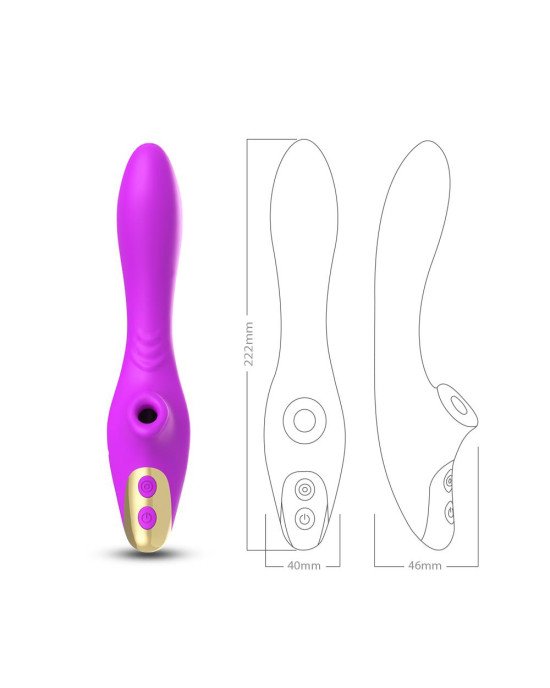 Вібратор - DuDu Vibrator Purple Вібратор - DuDu Vibrator Purple