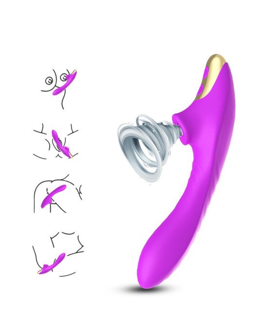 Вібратор - DuDu Vibrator Purple Вібратор - DuDu Vibrator Purple