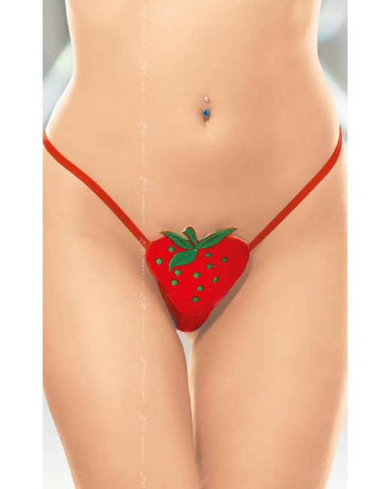 Жіночі стринги - String 2283, red, S / L S-L Жіночі стринги - String 2283, red, S / L S-L