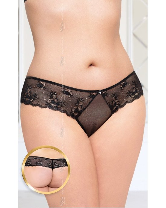 Жіночі стрінги - G-string 2420, black XL Жіночі стрінги - G-string 2420, black XL