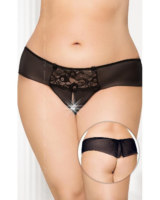 Жіночі стрінги - G-string 2433, black 3XL Жіночі стрінги - G-string 2433, black 3XL