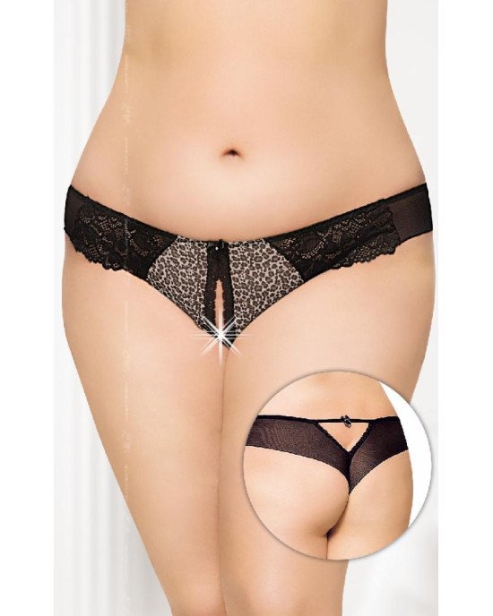 Жіночі стрінги - G-string 2435, panther XL Жіночі стрінги - G-string 2435, panther XL