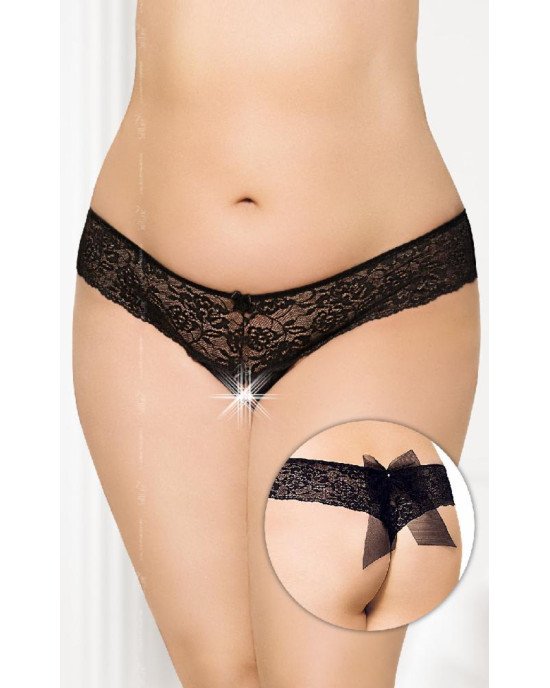 Жіночі стрінги - G-string 2436, black XL
