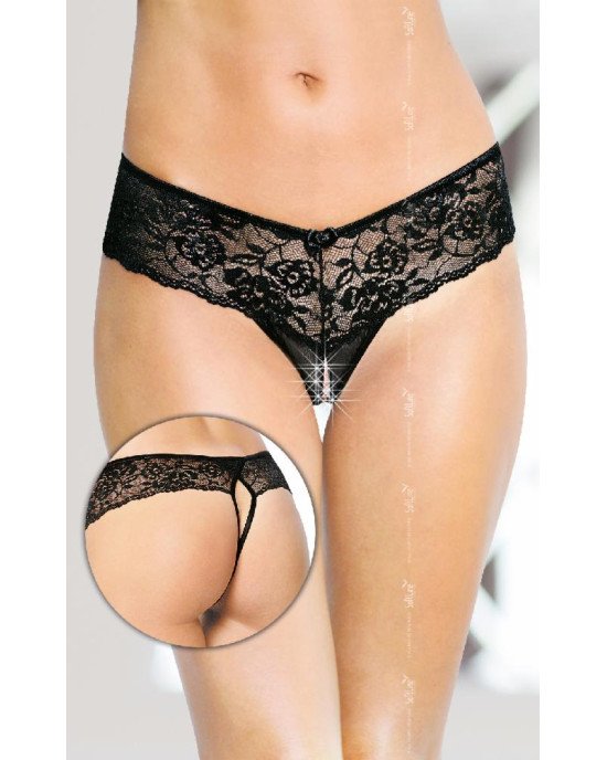 Жіночі стрінги - Thongs 2440, black S/M Жіночі стрінги - Thongs 2440, black S/M