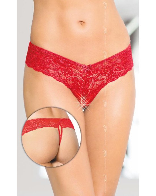 Жіночі стрінги - Thongs 2440, red S/M Жіночі стрінги - Thongs 2440, red S/M