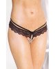Жіночі стрінги - G-String 2445, black S/M Жіночі стрінги - G-String 2445, black S/M